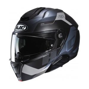 Výklopná helma HJC i91 Carst MC5SF černo-modrá