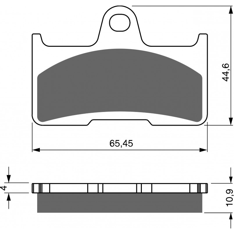Brzdové destičky GOLDFREN S3