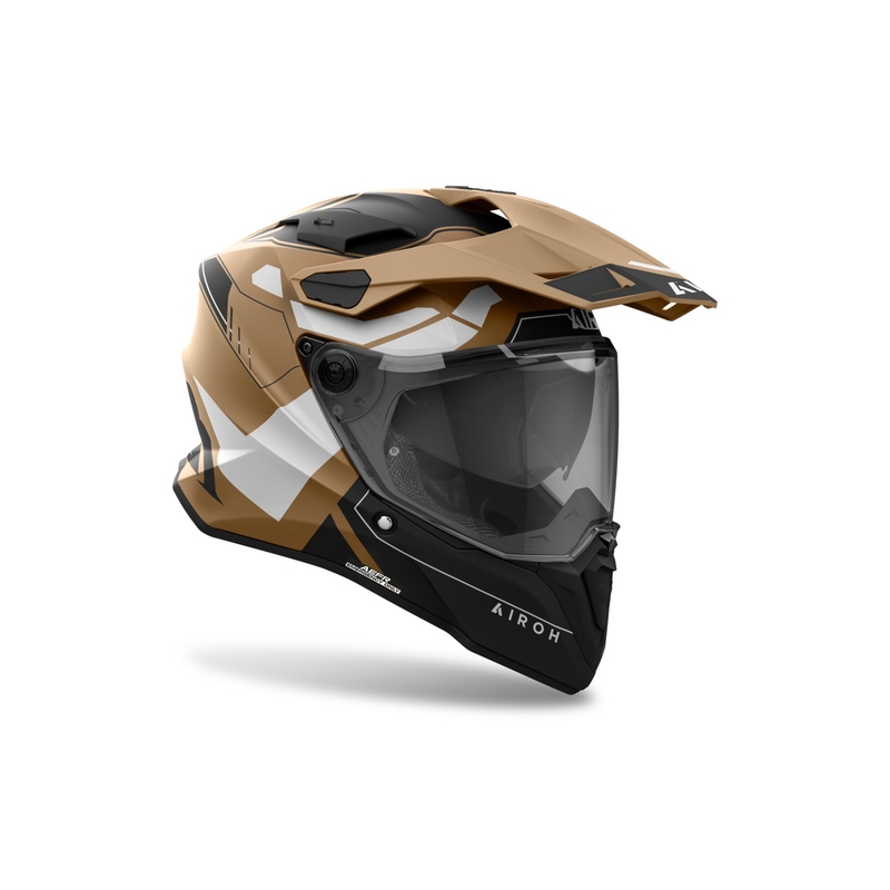 Enduro helma Airoh Commander 2 Reveal matná písková