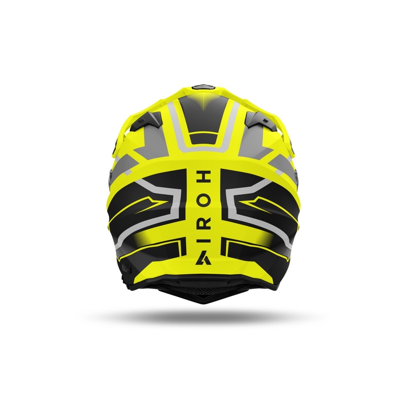 Enduro helma Airoh Commander 2 Mavick matná žlutá
