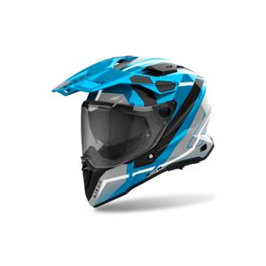Enduro helma Airoh Commander 2 Mavick 2024 lesklá modrá