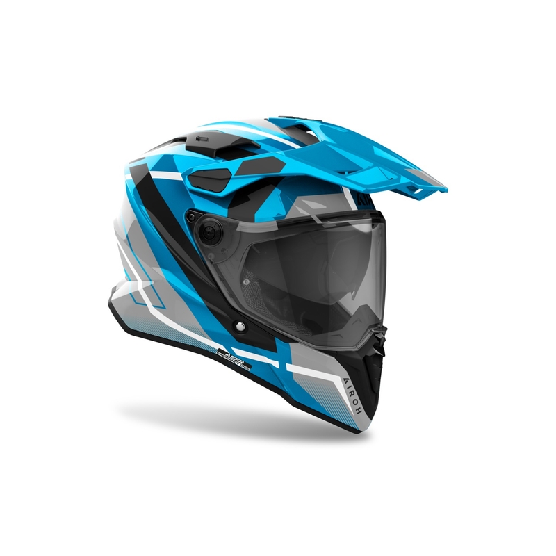 Enduro helma Airoh Commander 2 Mavick lesklá modrá