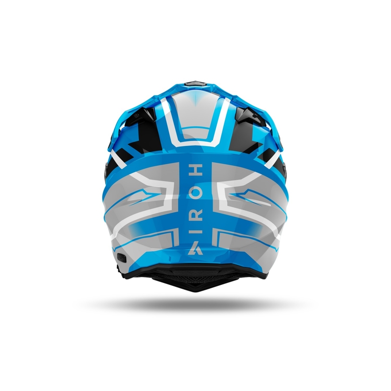 Enduro helma Airoh Commander 2 Mavick lesklá modrá