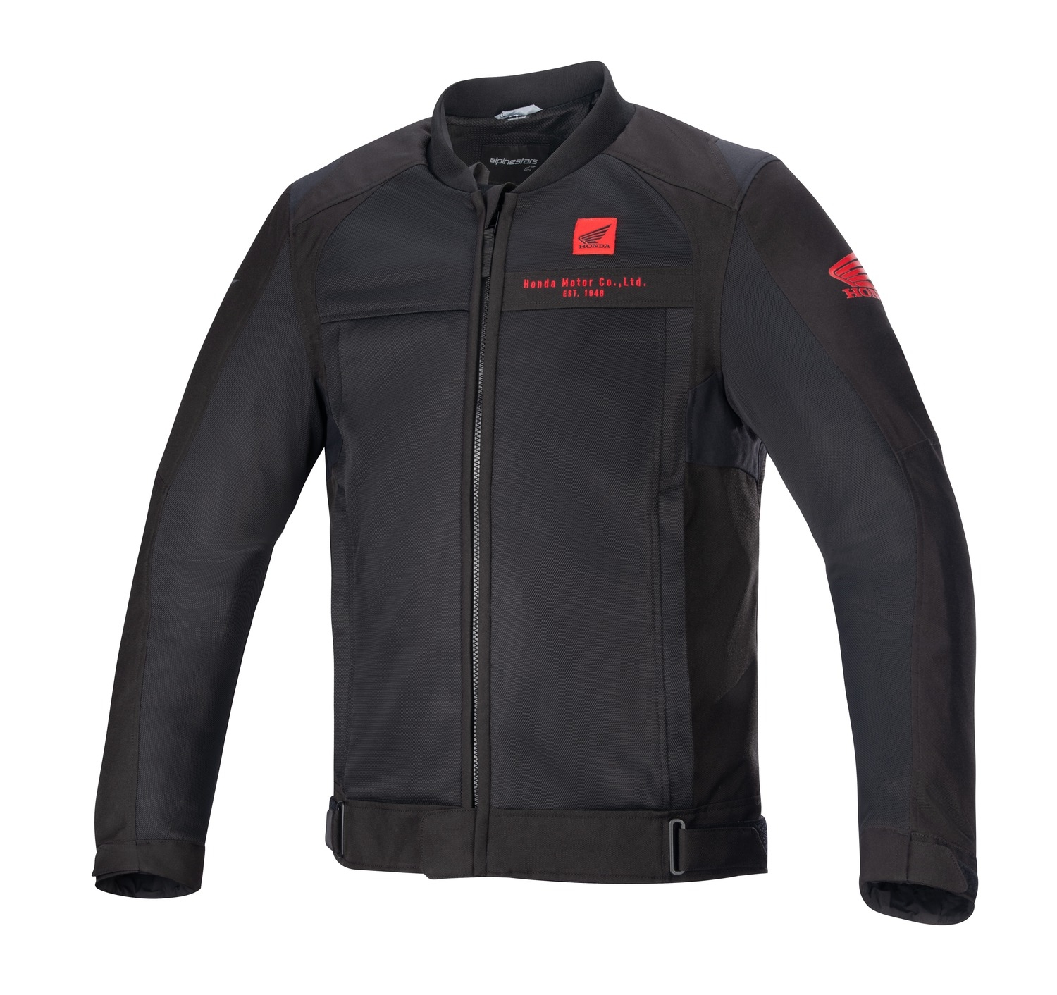 Bunda na motorku Alpinestars Luc Air 2 Honda kolekce 2024 černo-červená Velikost: S