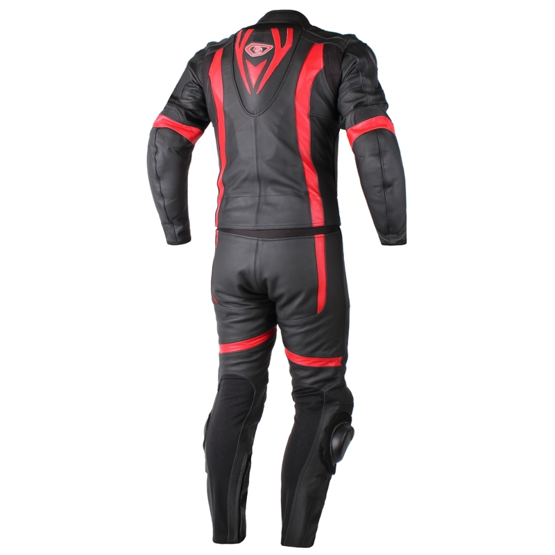 Pánské kalhoty Tschul 747 Speedster černo-červené výprodej