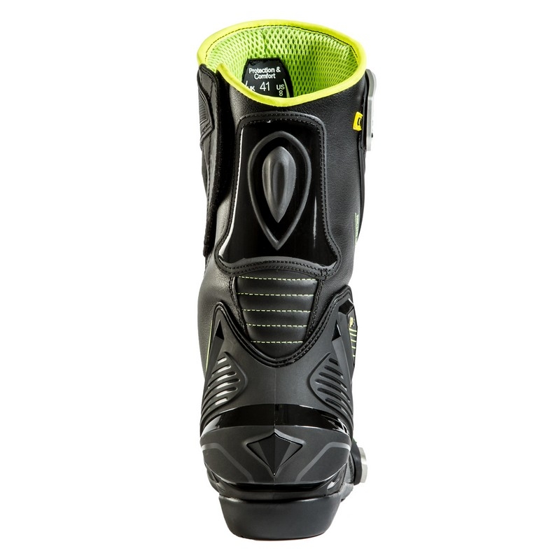 Boty na motorku Rebelhorn Piston II CE černo-fluo žluté výprodej