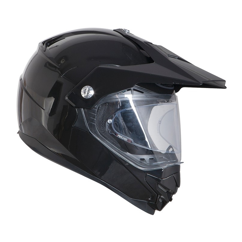 Enduro přilba Ozone MXT-01 Pinlock Ready černá lesklá