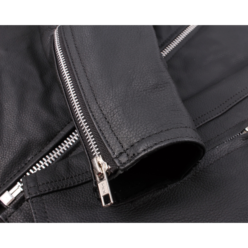 Bunda na motorku Street Racer Block černo-bílá
