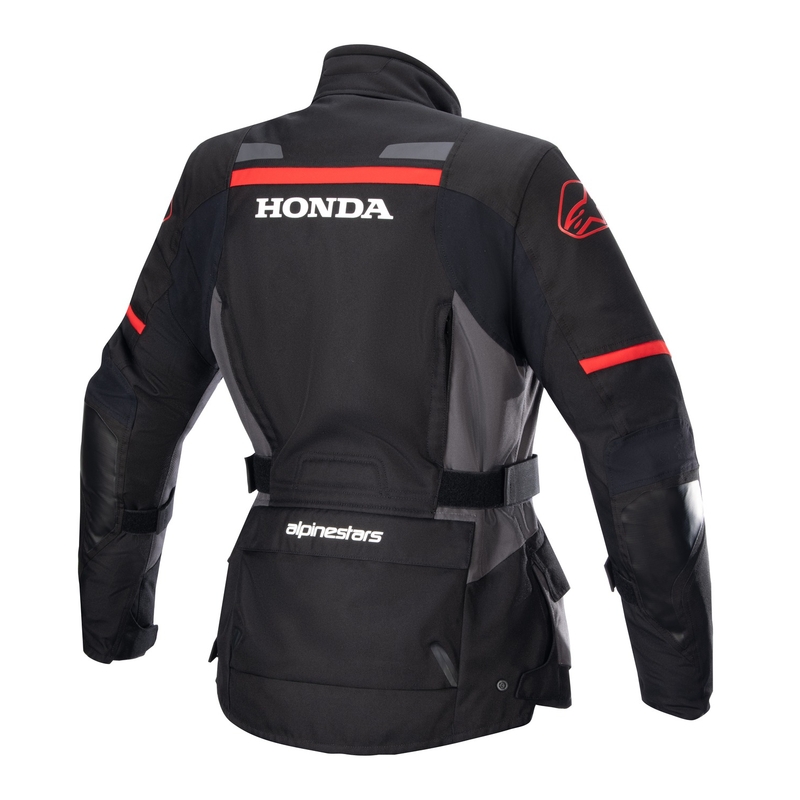 Dámská bunda na motorku Alpinestars Stella Andes Drystar Honda černo-šedo