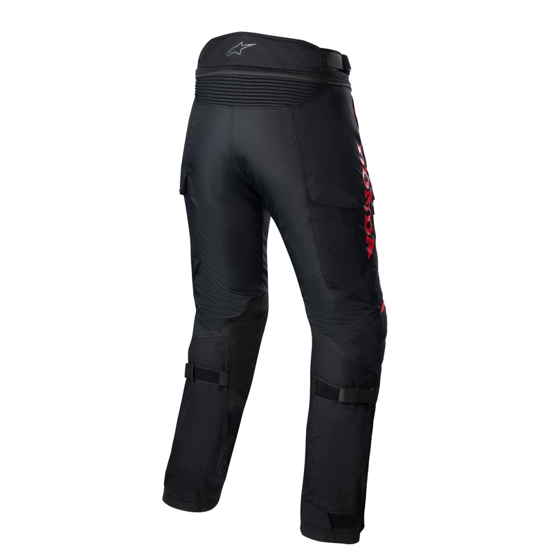 Kalhoty na motorku Alpinestars Bogota PRO Drystar Honda kolekce 2024 červeno fluo-černé