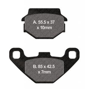 Brzdové destičky EBC SFA067HH