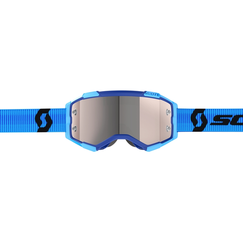 Motokrosové brýle SCOTT Fury modro-černé chrom