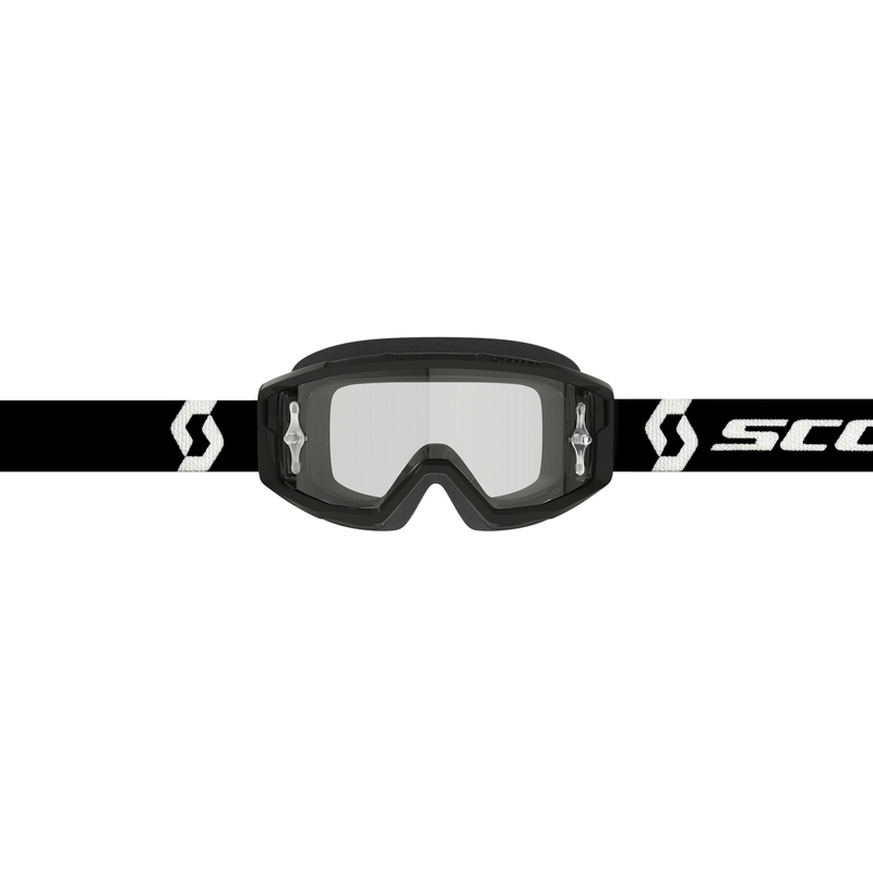 Motokrosové brýle SCOTT PRIMAL CLEAR černo-bílé
