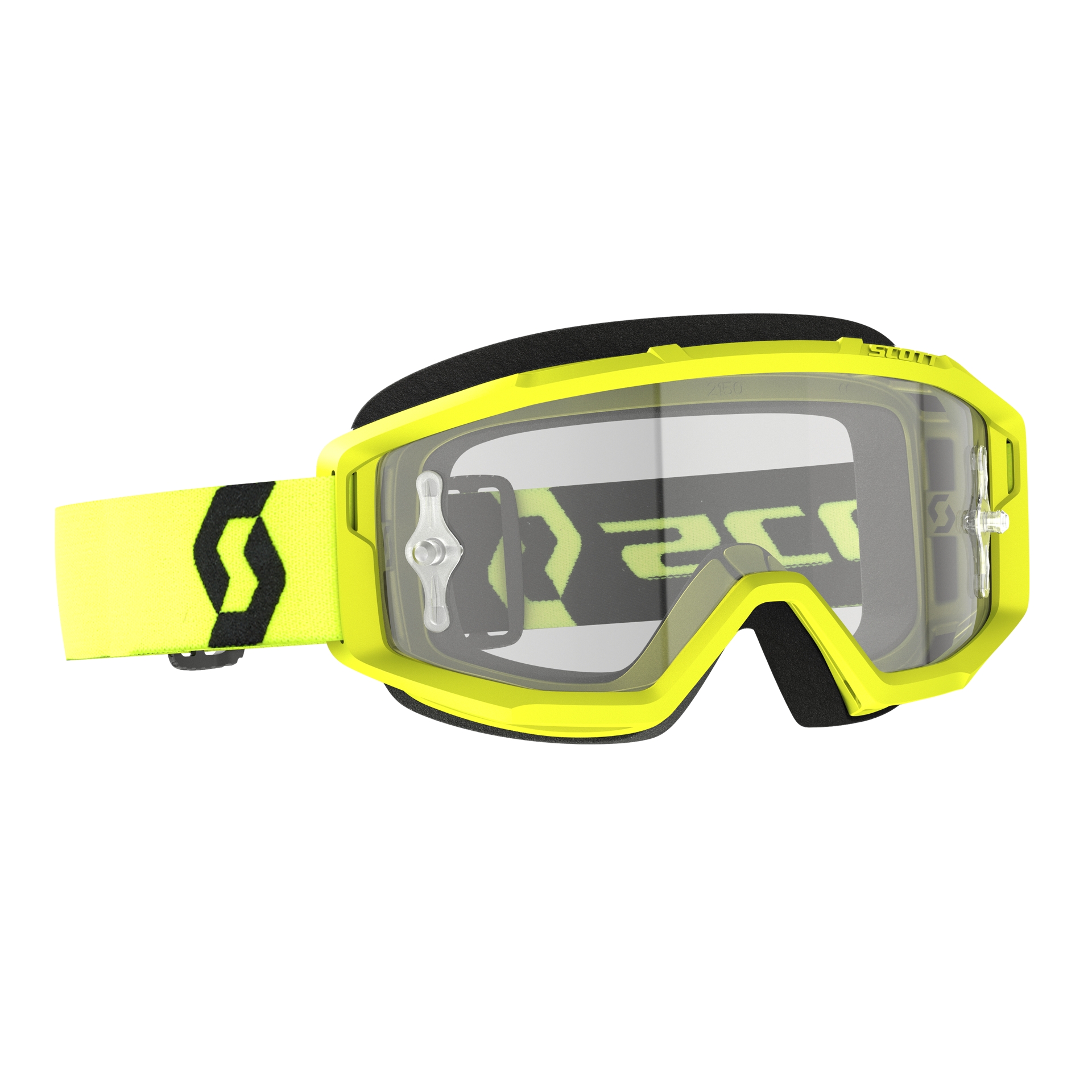 Motokrosové brýle SCOTT PRIMAL CLEAR černo-fluo žluté