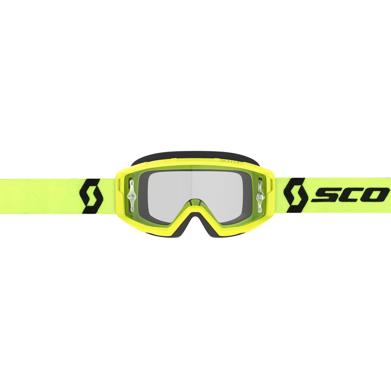 Motokrosové brýle SCOTT PRIMAL CLEAR černo-fluo žluté