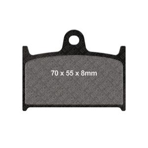 Brzdové destičky EBC EPFA145HH