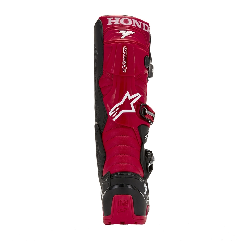 Boty na motorku Alpinestars Tech 7 Enduro Drystar Honda černo-červené