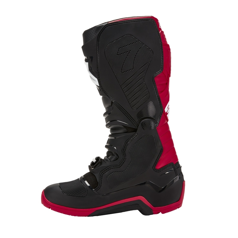 Boty na motorku Alpinestars Tech 7 Enduro Drystar Honda černo-červené