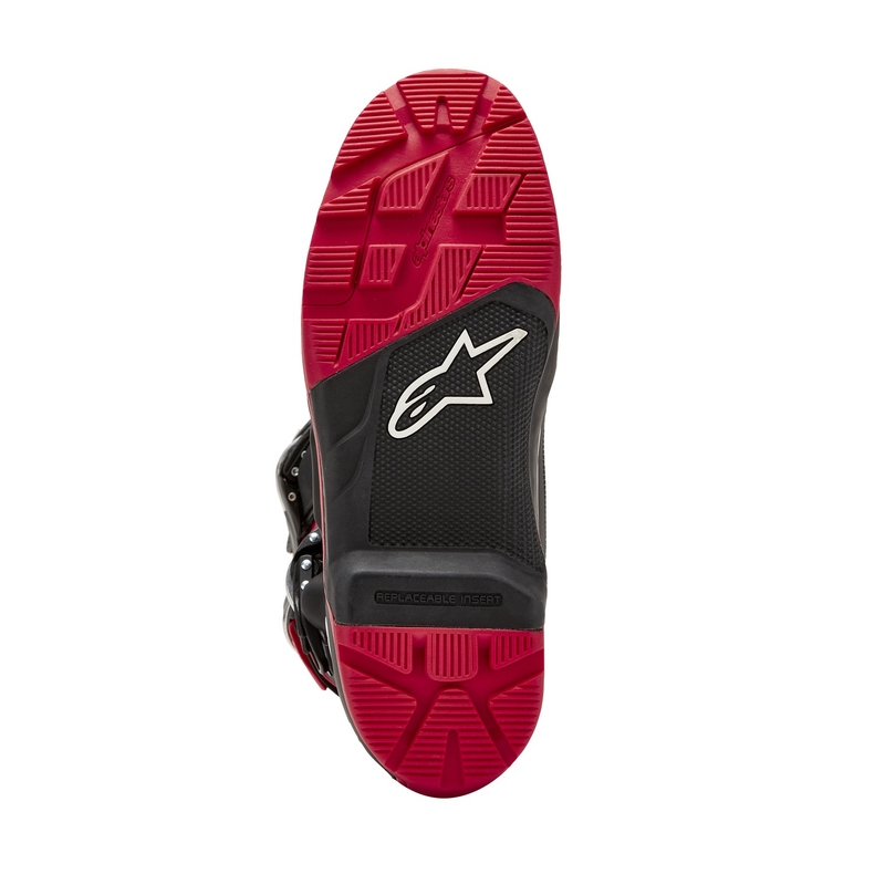 Boty na motorku Alpinestars Tech 7 Enduro Drystar Honda černo-červené