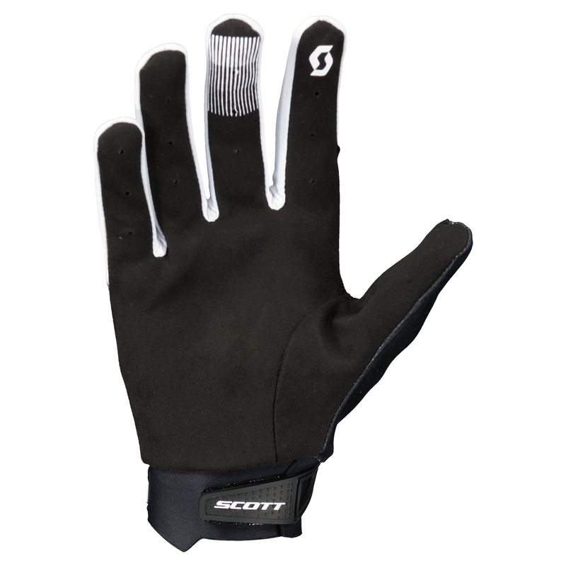 Motokrosové rukavice SCOTT EVO FURY PREMIUM černo-šedé