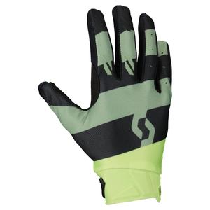 Motokrosové rukavice SCOTT EVO RACE zeleno-černé