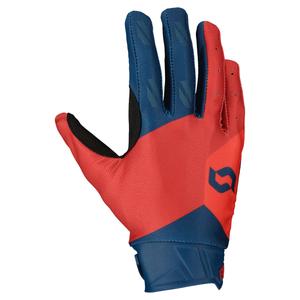 Motokrosové rukavice SCOTT EVO TRACK modro-neonově červené