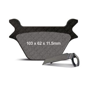 Brzdové destičky EBC EPFA200HH