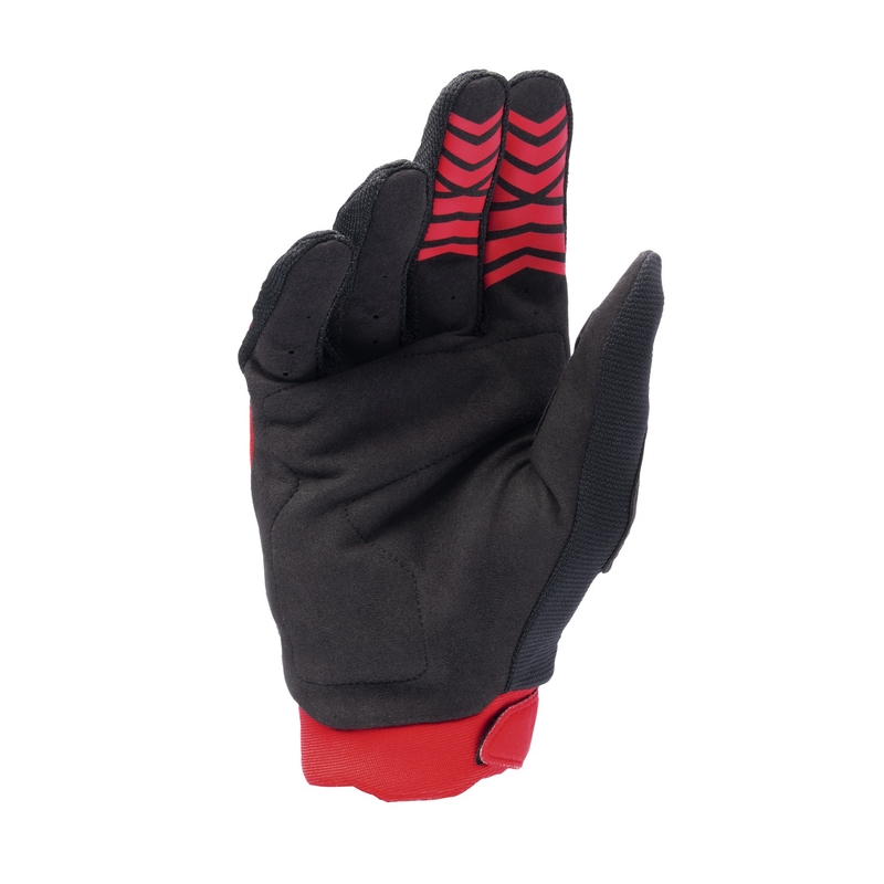 Motokrosové rukavice Alpinestars Full Bore Honda kolekce červeno-černé