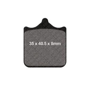 Brzdové destičky EBC FA604/4HH