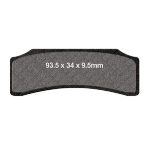 Brzdové destičky EBC GPFAX673HH