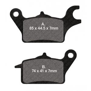 Brzdové destičky EBC SFA625