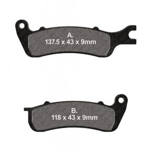 Brzdové destičky EBC FA722TT