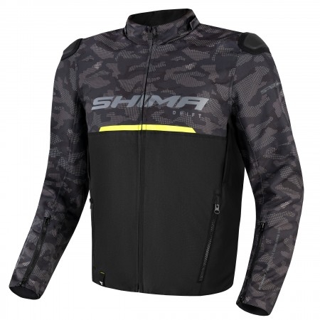 Bunda na motorku Shima Drift camo-černá Velikost: S