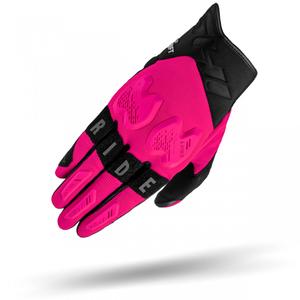 Dámské rukavice na motorku Shima Drift růžovo-černé