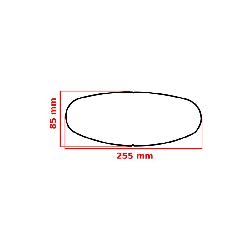 Univerzální protimlžící fólie pro integrální přilby FogCity Easy Fullface Small
