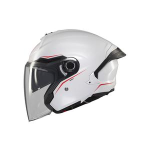 Otevřená helma MT Cosmo SV lesklá bílá