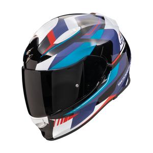 Integrální helma na motorku Scorpion EXO-491 Abilis černo-modro-červená