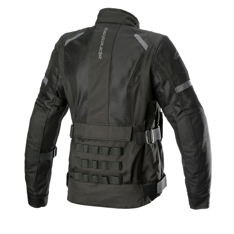 Dámská bunda na motorku Alpinestars Stella Crosshill Waterproof Air černo-černá