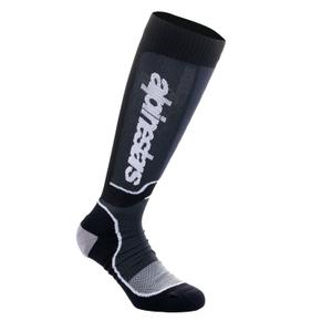 Ponožky Alpinestars MX Plus 2024 černo-bílé
