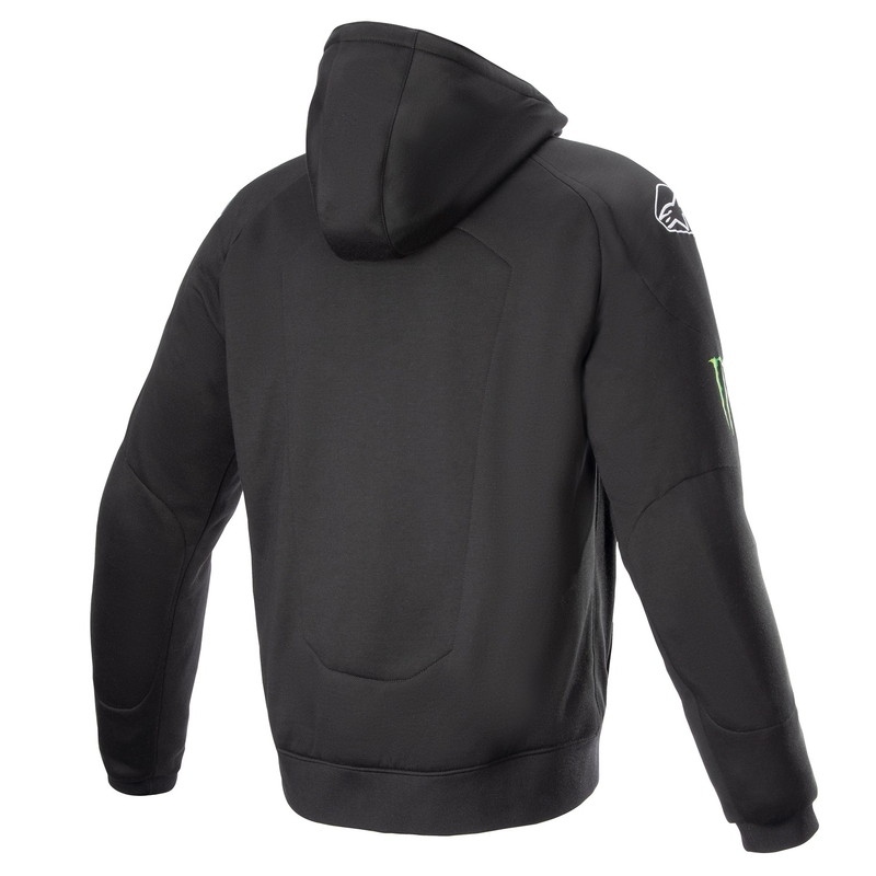 Bunda na motorku Alpinestars Chrome Ignition Monster FQ20 černo-červeno-bílo-zelená