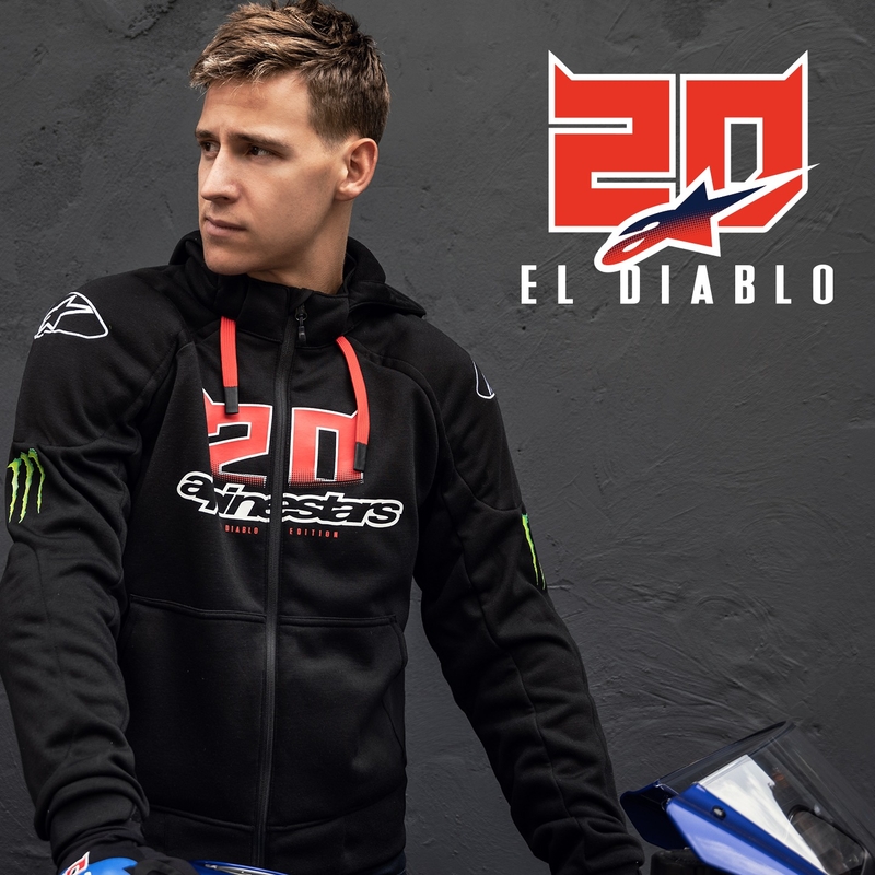 Bunda na motorku Alpinestars Chrome Ignition Monster FQ20 černo-červeno-bílo-zelená