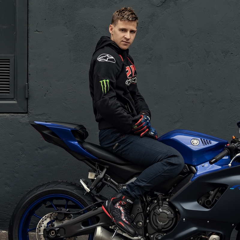 Bunda na motorku Alpinestars Chrome Ignition Monster FQ20 černo-červeno-bílo-zelená
