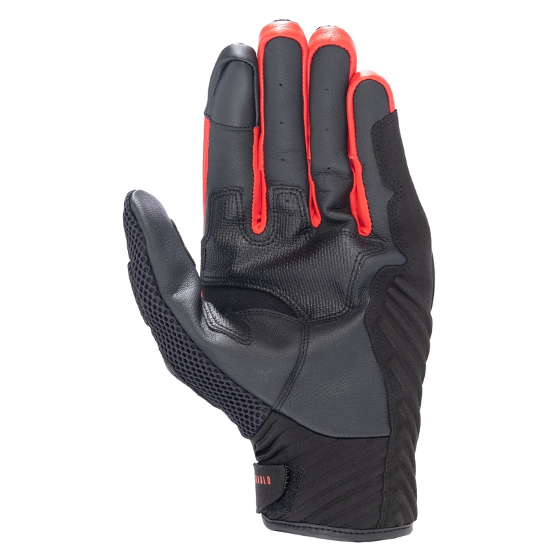 Rukavice na motorku Alpinestars SMX-1 Air 2 Monster FQ20 černo-červeno-modro-bílo-zelená