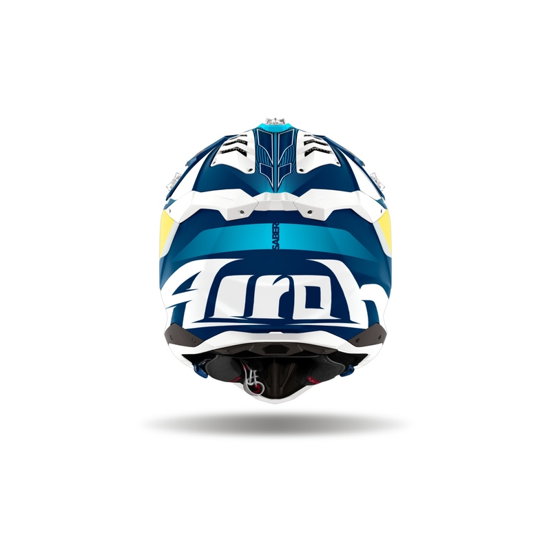 Motokrosová helma Airoh Aviator 3 Saber matná modrá