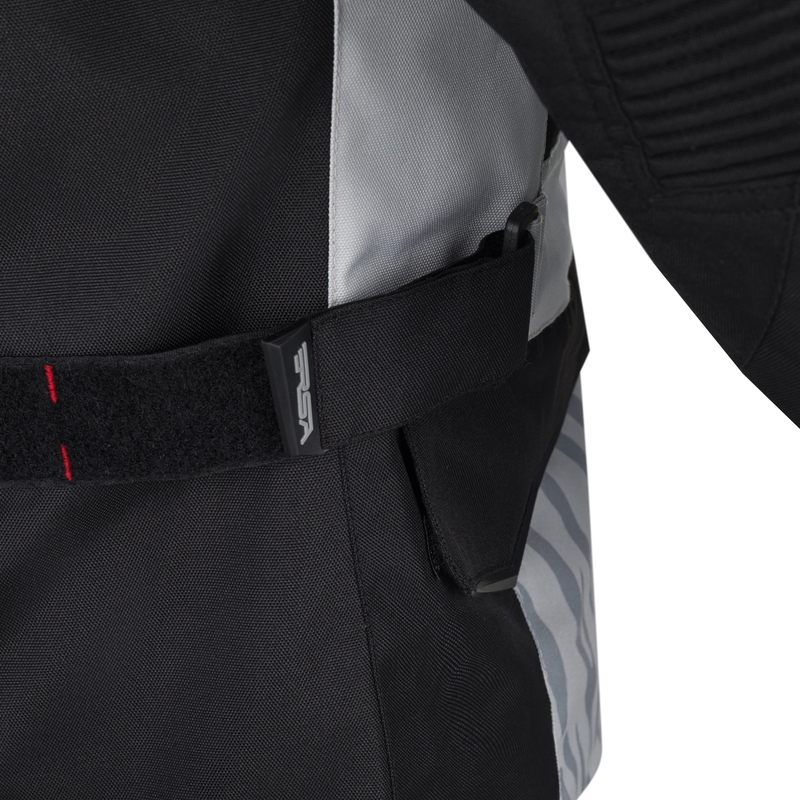 Bunda na motorku RSA Dakar 2 pískovo-černo-červená