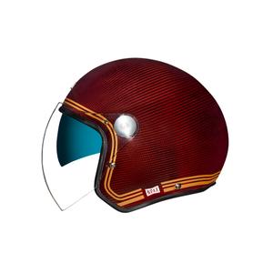 Otevřená helma Nexx X.G30 Lignage červeno-zlatá