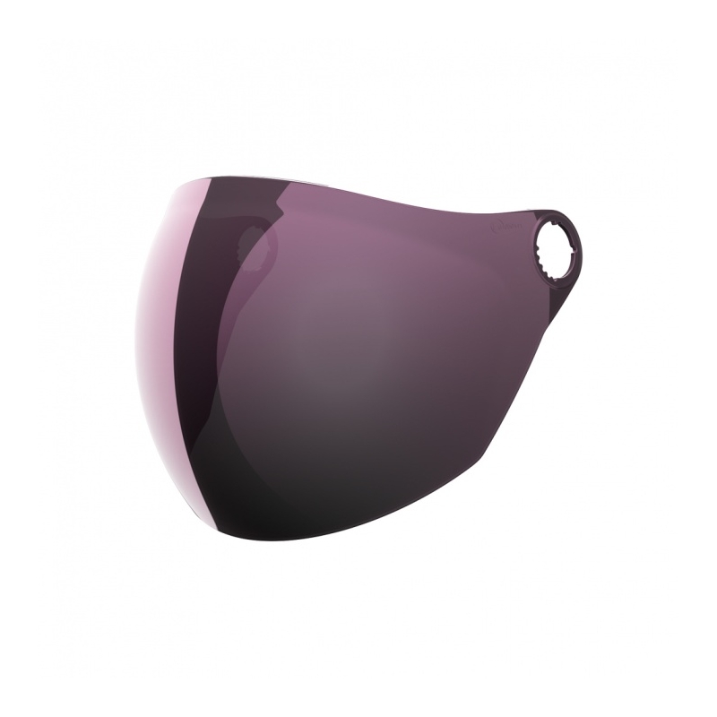 Plexi pro helmy Nexx X.G30 Bubble červené zrcadlové