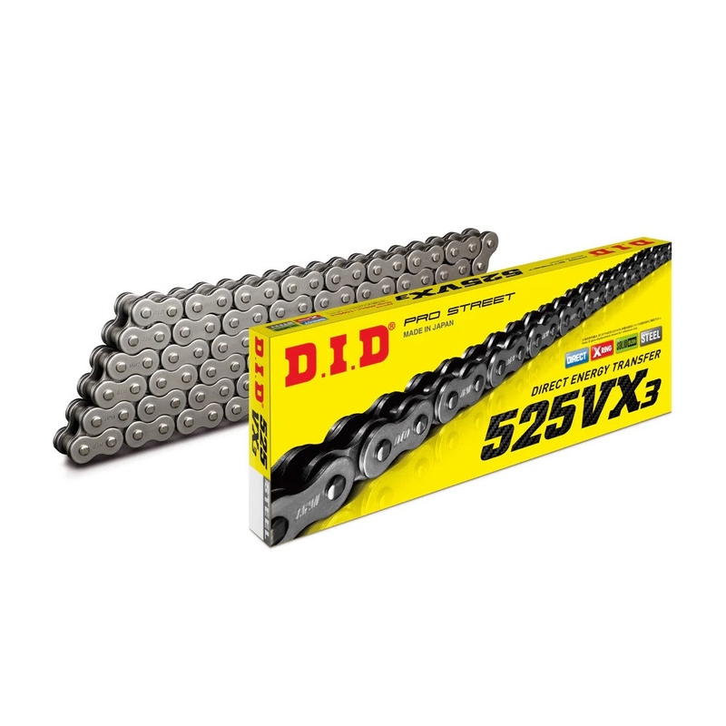 VX série X-Kroužkový řetěz D.I.D Chain 525VX3 1920 článků