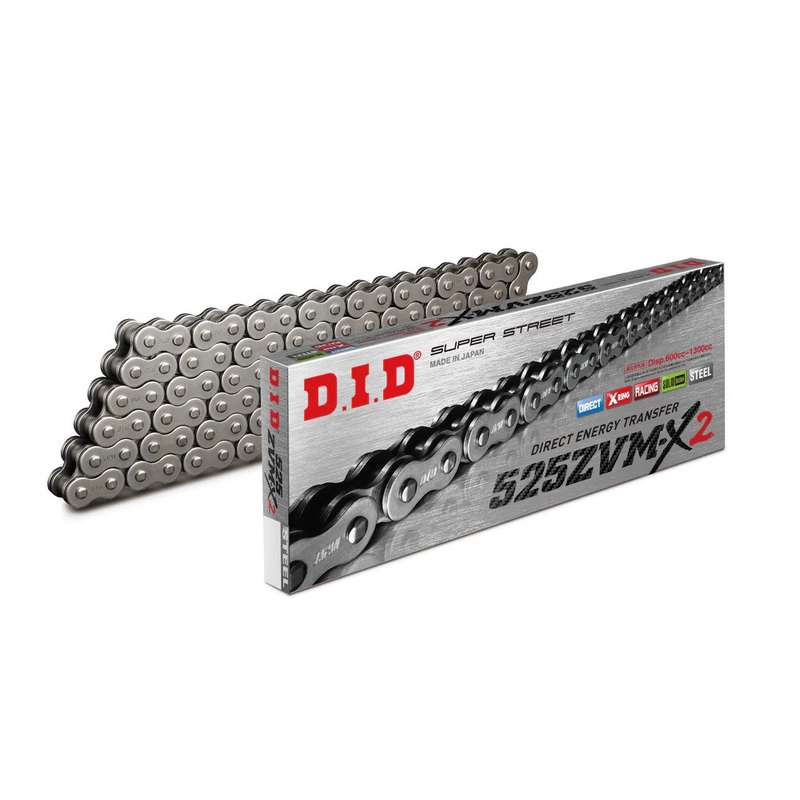 ZVM-X série X-Kroužkový řetěz D.I.D Chain 525ZVM-X 1920 článků