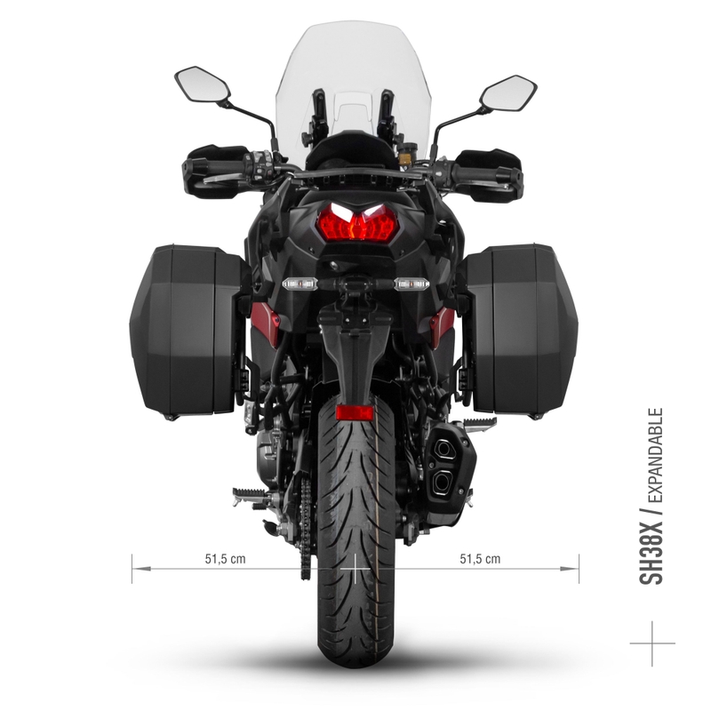 Montážní sada 3P systém SHAD pro KAWASAKI Versys 1000 / S / SE 2019-2025, KAWASAKI Versys 1100 / S / SE 2025-2025